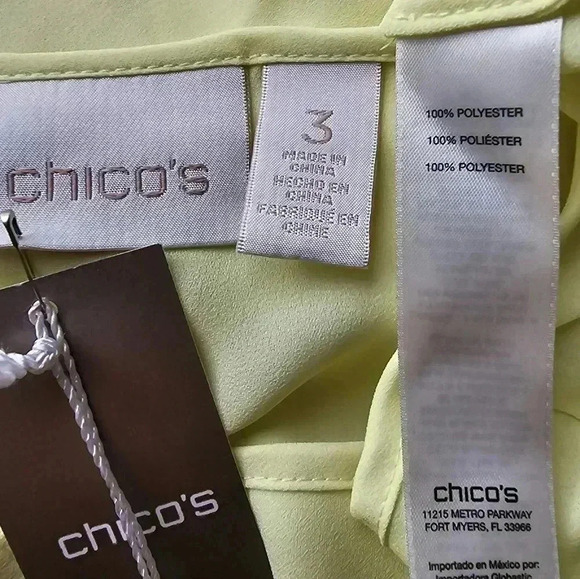 Chico's Blouse 3X NWT - Picture 5 of 5